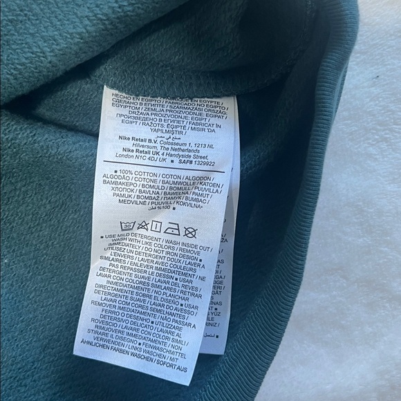 Nike Men’s Mineral Green Full-Zip Sleeveless Vest – Size Large – NWT - Picture 6 of 10